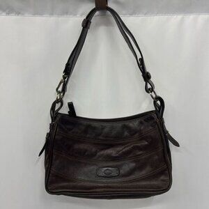 The trend purse brown leather